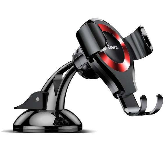 OUTLET BASEUS Osculum Grawitacyjny Uchwyt Samochodowy - Black/Red