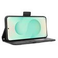 Etui z klapką do Samsung Galaxy S25 Edge, Card Slot, czarne