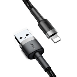 Baseus kabel Cafule USB - Lightning 3,0 m 1,5A - szaro-czarny