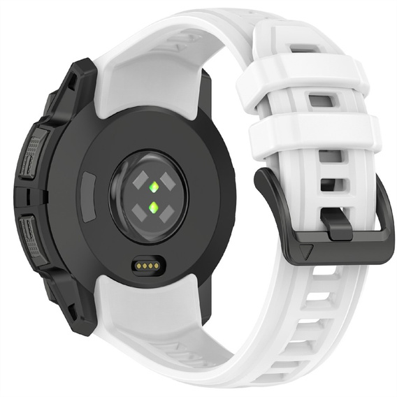 Pasek silikonowy do Garmin Instinct 3 Solar / Instinct 3 AMOLED 50 mm – Biały