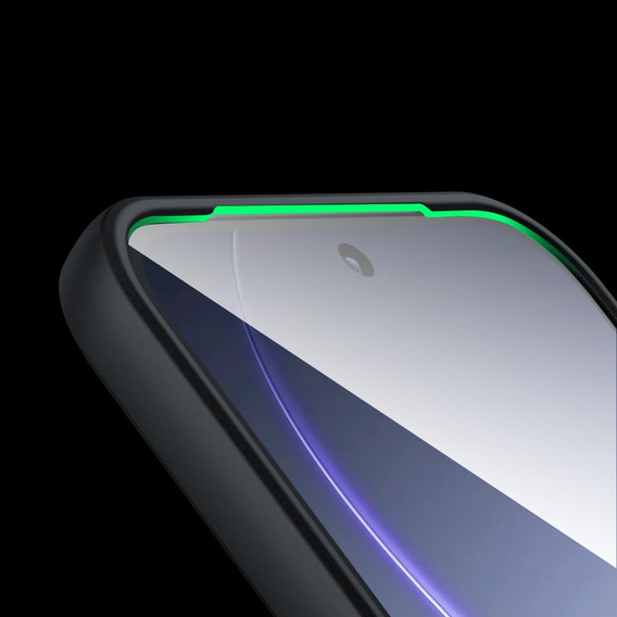 Etui do Oppo Reno 15, do MagSafe, ERBORD Matt Case, czarny