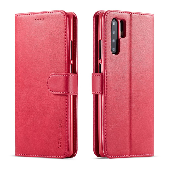 Etui z klapką do Huawei P30 Pro, LC.IMEEKE, różowe