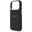 Etui GUESS do iPhone 17 Pro, Classic Logo, do MagSafe, czarne