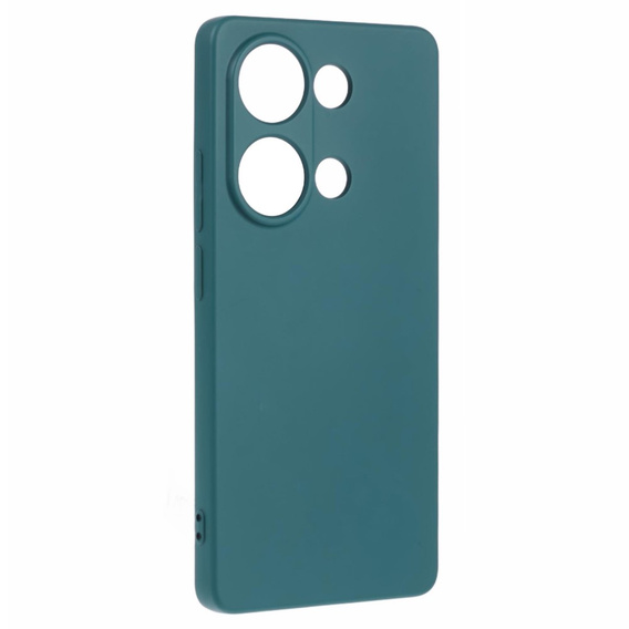 Etui do Xiaomi Redmi Note 13 Pro 4G / Xiaomi Redmi Note 14S / Xiaomi Poco M6 Pro 4G, Silicone Lite, ciemnozielone