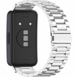 Bransoleta Stalowa do Huawei Band 8 / Huawei Band 9 / Huawei Band 10, Srebrna