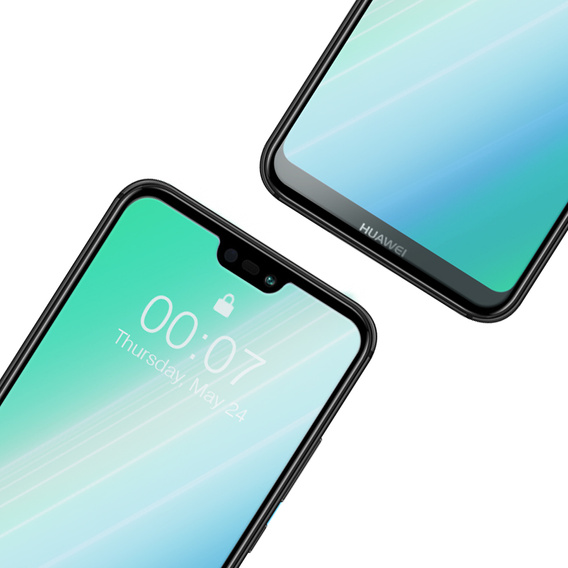 2x Szkło Hartowane do Huawei P20 Lite, ERBORD 9H Hard Glass, szybka