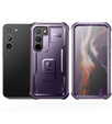 Etui pancerne do Samsung Galaxy S23, Dexnor Full Body (Two Frames), fioletowe
