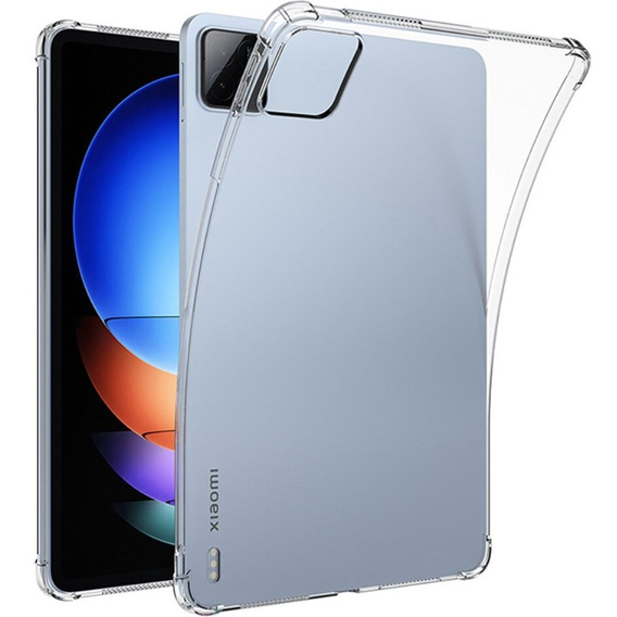 Etui do Xiaomi Pad 6S Pro 12.4, Silikonowe, przezroczyste