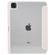 Etui do iPad Pro 12.9" 2022/2021/2020 (6/5/4 gen.), Smartcase Hybrid, z miejscem na rysik, różowe