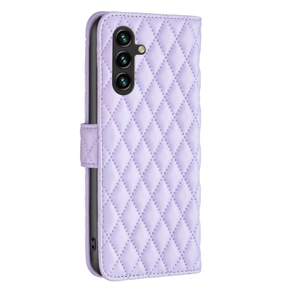 Etui z klapką do Samsung Galaxy A56 5G, Wallet, BINFEN COLOR, fioletowe