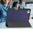 Etui do iPad Pro 11" 2024 (5 gen.), Smartcase z miejscem na rysik, granatowe