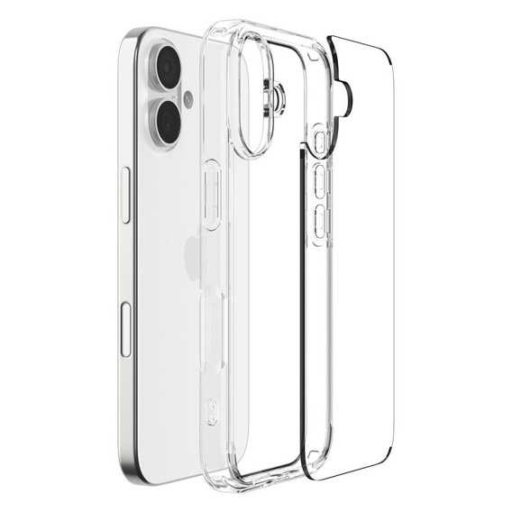 Etui Spigen do iPhone 17, Ultra Hybrid, Crystal Clear