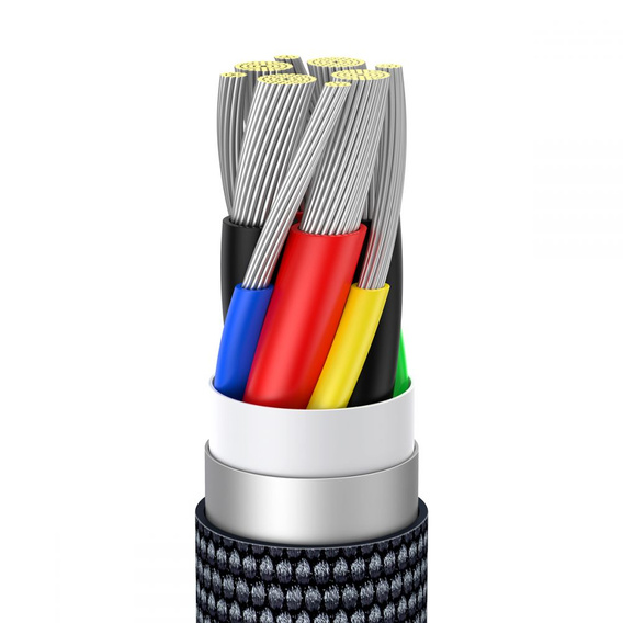 BASEUS Crystal Shine Kabel Type-C / Type-C 100W 1.2M - Black