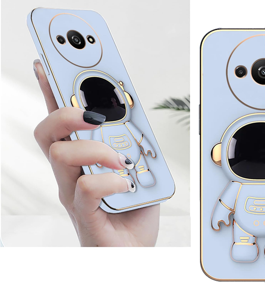 Etui do Xiaomi Redmi A3, Astronaut, niebieskie