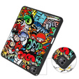 Etui do iPad Pro 13" 2024 (7 gen.), Smartcase, graffiti