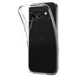 Etui Spigen do Google Pixel 9A, Crystal Flex, przezroczyste + Szkło Hartowane 9H