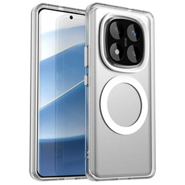 Etui do Xiaomi Redmi Note 14 Pro 5G / Poco X7 5G, Fusion Hybrid, do MagSafe, przezroczyste