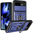 Etui pancerne do Google Pixel 9A, CamShield Slide, niebieskie