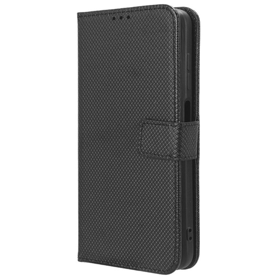 Etui z klapką do OnePlus 12 5G, Wallet Smart Magnet, czarne