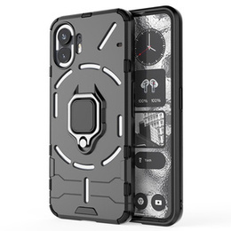 Etui do Nothing Phone 2, Kickstand Ring, czarne