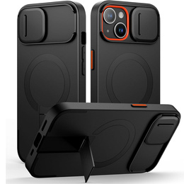 Etui do iPhone 15, Suritch Shockproof, do MagSafe, czarne