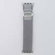 Pasek Nylonowy do Apple Watch 1/2/3/4/5/6/7/8/9/10/11/SE Ultra 1/2/3 42/44/45/46/49mm, Szary