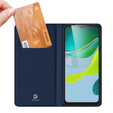 Etui Dux Ducis do Motorola Moto E13, Skinpro, granatowe