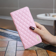 Etui z klapką do Samsung Galaxy A54 5G, Wallet, BINFEN COLOR, różowe