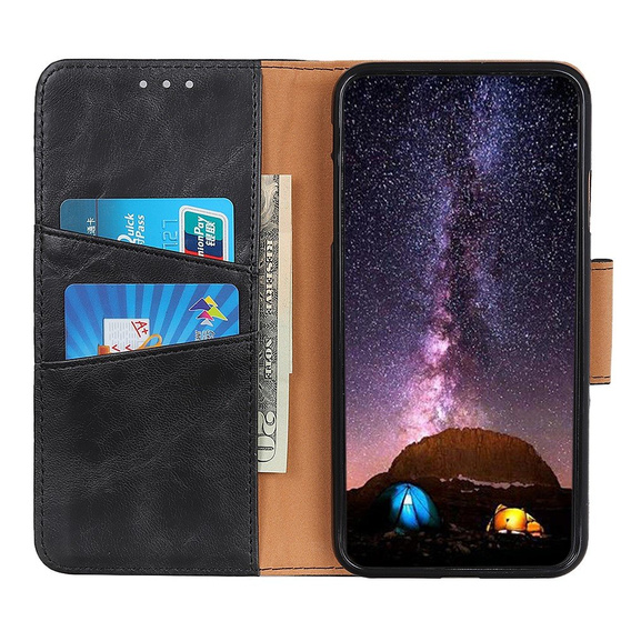 Etui z klapką do Xiaomi Mi 11 Lite / Mi 11 Lite 5G / 11 Lite 5G NE, Wallet, czarne