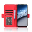 Etui z klapką do OnePlus Nord 4, Card Slot, czerwone
