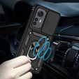 Etui pancerne do Xiaomi 12 / 12X, CamShield Slide, czarne