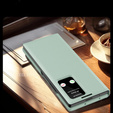 Etui z klapką do Samsung Z Fold6 5G, Smart View Wallet, zielone