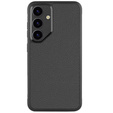 Etui skórzane do Samsung Galaxy S24, ERBORD LeatherGuard, czarne