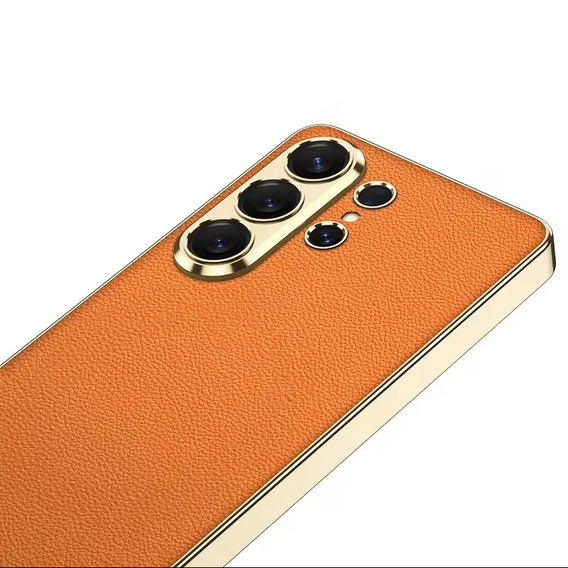 Etui do Samsung Galaxy S26 Ultra, GKK Leather, pomarańczowe
