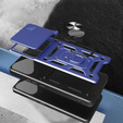 Etui pancerne do Honor 400 Lite, CamShield Slide, niebieskie