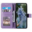 Etui z klapką do Samsung Galaxy A05s 4G, Mandala, fioletowe