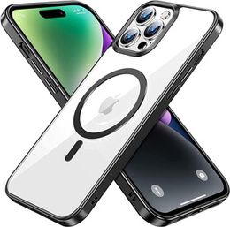 Etui do iPhone 14 Pro, ERBORD Hybrid MagSafe Case, czarne