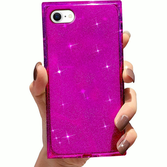 Etui Square Glitter do iPhone 7/8/SE 2020/SE 2022, Purple