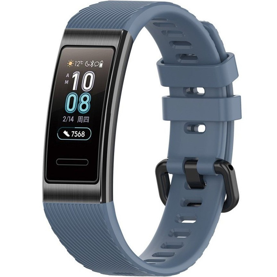 Pasek Silikonowy do Huawei Band 3/4 Pro - Blue