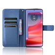Etui z klapką do Motorola Edge 50 Pro, Wallet Smart Magnet, niebieskie