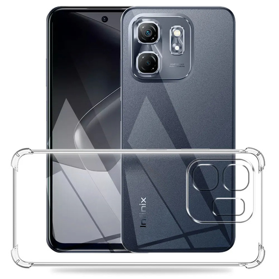 Etui do Infinix Hot 50i 4G, Dropproof, przezroczyste