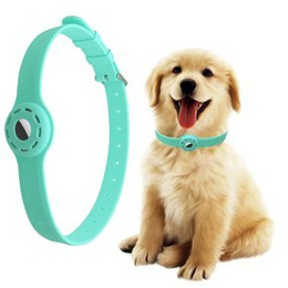 Etui Obroża do Apple AirTag, Cyan