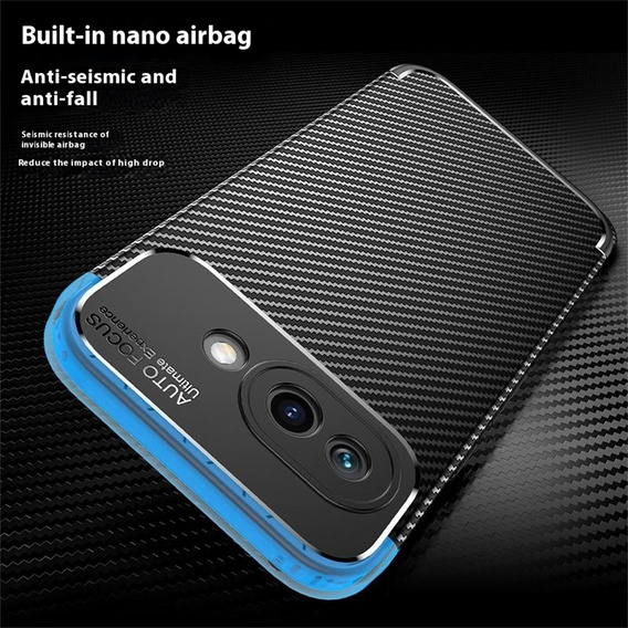 Etui do Google Pixel 9a – karbonowe, czarne