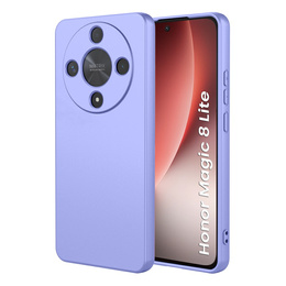 Etui do Honor Magic 8 Lite, Silicone Lite, fioletowe