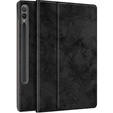 Etui do Samsung Galaxy Tab S9+ z miejscem na rysik, Obrotowe 360°, Czarne