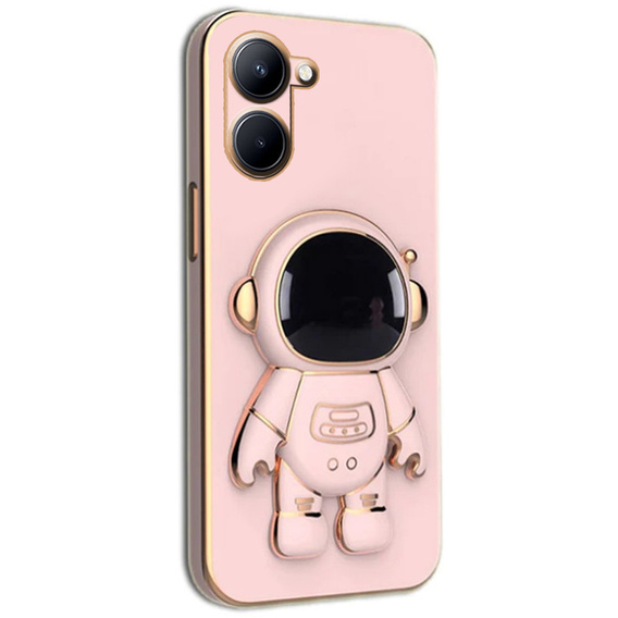 Etui do Realme C33, Astronaut, różowe