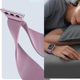 Bransoleta do Apple Watch 1/2/3/4/5/6/7/8/9/10/11/SE Ultra 1/2/3 42/44/45/46/49mm, Różowa