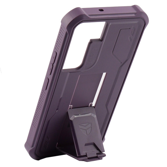 Etui pancerne do Samsung Galaxy S22, Dexnor Full Body, Fioletowe