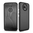 Czarne Etui Hybrid Carbon Case do Motorola Moto G5S Plus