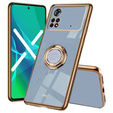 Etui do Xiaomi Poco M4 Pro 4G, Electro Ring, niebieskie